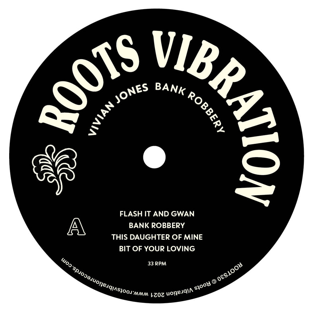 Vivian Jones - Bank Robbery LP – Roots Vibration